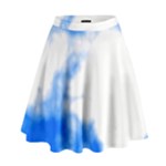 Blue Cloud High Waist Skirt