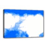 Blue Cloud Canvas 18  x 12  (Stretched)