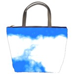 Blue Cloud Bucket Bag
