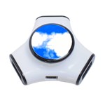 Blue Cloud 3-Port USB Hub