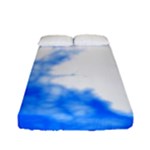 Blue Cloud Fitted Sheet (Full/ Double Size)