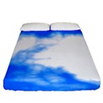 Blue Cloud Fitted Sheet (King Size)
