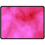 Pink Clouds Double Sided Fleece Blanket (Large)