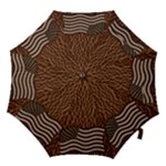 Leather-Look USA Hook Handle Umbrella (Large)