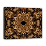 3d Flower Fractal Art Pattern Deluxe Canvas 20  x 16  (Stretched)