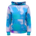 Blue And Purple Clouds Women s Pullover Hoodie