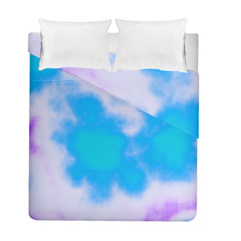 Blue And Purple Clouds Duvet Cover Double Side (Full/ Double Size) from ArtsNow.com