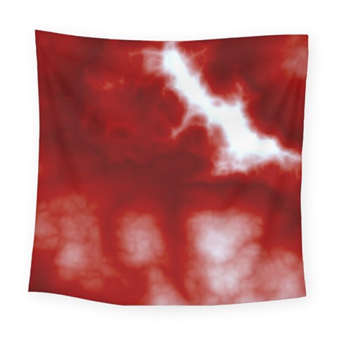 Cherry Cream Sky Square Tapestry (Large) from ArtsNow.com