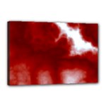 Cherry Cream Sky Canvas 18  x 12  (Stretched)