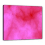 Pink Clouds Canvas 24  x 20  (Stretched)