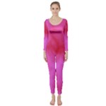 Pink Clouds Long Sleeve Catsuit