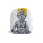 Dump Trump Baby Drawstring Pouch (Large)