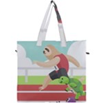 Sloth Race Canvas Travel Bag