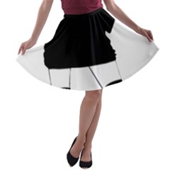 A-line Skater Skirt 