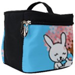 floral bunnies Make Up Travel Bag (Big)