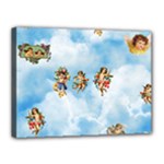 clouds angel cherubs  Canvas 16  x 12  (Stretched)