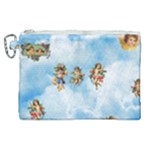 clouds angel cherubs  Canvas Cosmetic Bag (XL)