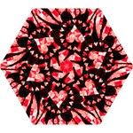 Love Heart Splatter Mini Folding Umbrella