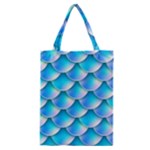Mermaid Tail Blue Classic Tote Bag