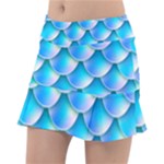 Mermaid Tail Blue Tennis Skirt