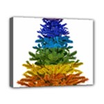 rainbow christmas tree Canvas 10  x 8  (Stretched)