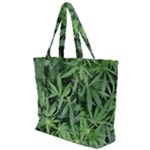Smoke Weed Every Day Zip Up Canvas Bag