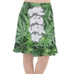Smoke Weed Every Day Fishtail Chiffon Skirt