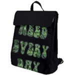 Smoke Weed Every Day c Flap Top Backpack