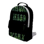 Smoke Weed Every Day c Flap Pocket Backpack (Large)
