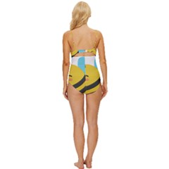 Knot Front One-Piece Swimsuit 