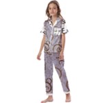 All of Life Come to Me with Ease Joy And Glory 1 Kids  Satin Short Sleeve Pajamas Set
