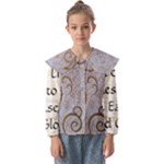 All of Life Come to Me with Ease Joy And Glory 1 Kids  Peter Pan Collar Blouse