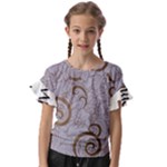All of Life Come to Me with Ease Joy And Glory 1 Kids  Cut Out Flutter Sleeves