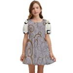 All of Life Come to Me with Ease Joy And Glory 1 Kids  Short Sleeve Dolly Dress