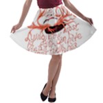 Panic At The Disco - Lying Is The Most Fun A Girl Have Without Taking Her Clothes A-line Skater Skirt