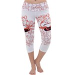 Panic At The Disco - Lying Is The Most Fun A Girl Have Without Taking Her Clothes Capri Yoga Leggings
