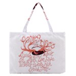 Panic At The Disco - Lying Is The Most Fun A Girl Have Without Taking Her Clothes Zipper Medium Tote Bag