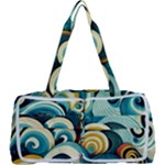 Wave Waves Ocean Sea Abstract Whimsical Multi Function Bag