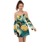 Wave Waves Ocean Sea Abstract Whimsical Boho Dress