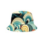 Wave Waves Ocean Sea Abstract Whimsical Bucket Hat (Kids)