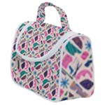 Multi Colour Pattern Satchel Handbag