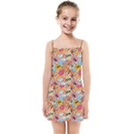 Pop Culture Abstract Pattern Kids  Summer Sun Dress