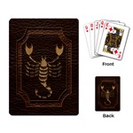Scorpio Playing Cards Single Design