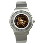 Capricorn Stainless Steel Watch