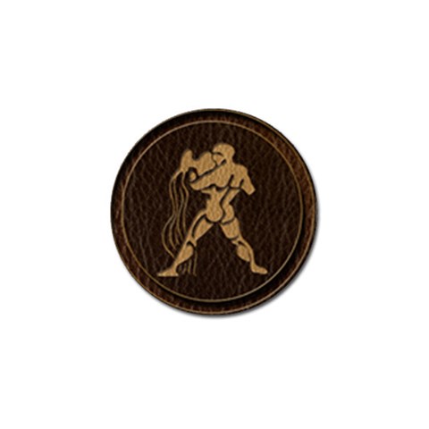 Aquarius Golf Ball Marker (10 pack) from ArtsNow.com Front