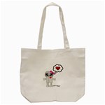 Nerd Girl Robot Tote Bag from ArtsNow.com Front