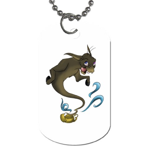 Geniedonkey (1) Dog Tag (Two Sides) from ArtsNow.com Front