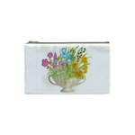 Vase Of Flowers Cosmetic Bag (Small)