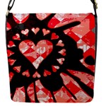 Love Heart Splatter Removable Flap Cover (Small)
