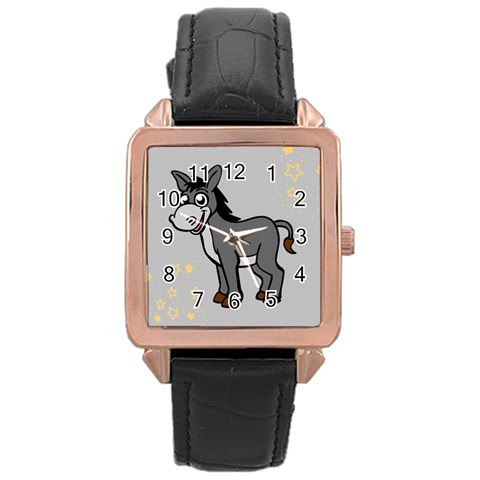 Rascal Rose Gold Leather Watch  from ArtsNow.com Front